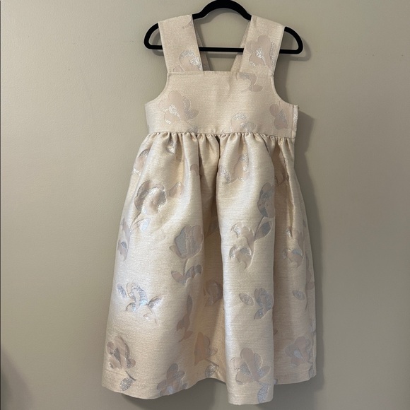 Comme des Garcons Dresses & Skirts - Comme des Garçons tao Floral Jacquard Sleeveless Dress Champagne Color Sz Small